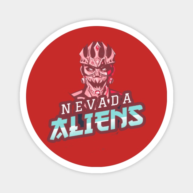 pubd character, nevada alien Magnet by Hyper_co